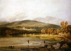 Kuzey Galler (kağıt üzerine sulu boya) by Joseph Mallord William Turner