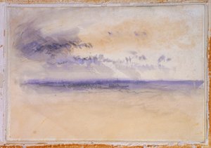 Sahil Açıkları: Deniz Manzarası ve Bulutlar by Joseph Mallord William Turner