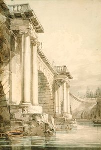 Eski Blackfriars Köprüsü by Joseph Mallord William Turner