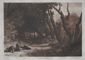 Procris ve Cephalus. by Joseph Mallord William Turner