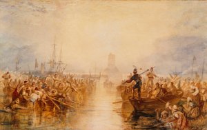 Saint-Vaast-La-Hougue, Normandiya by Joseph Mallord William Turner