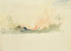 Gökyüzü Çalışması by Joseph Mallord William Turner