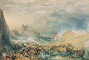 Tantallon Kalesi by Joseph Mallord William Turner