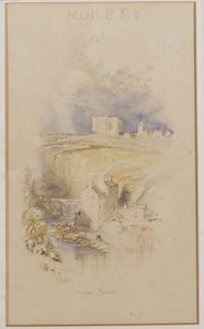 Bowes Kulesi, 1833 dolayları by Joseph Mallord William Turner