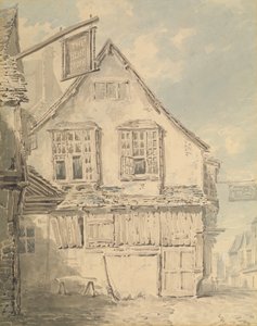 'Heart of the Oak' Inn, 1794 dolayları (kağıt üzerine suluboya) by Joseph Mallord William Turner
