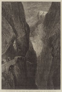 Teufelsbrucke by Joseph Mallord William Turner