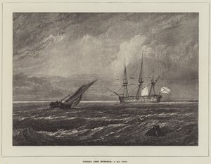 Turner'ın Liber Studiorum'u, Bir Deniz Parçası by Joseph Mallord William Turner