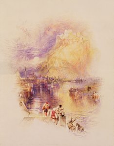 İsimsiz (kağıt üzerine renkli kalem) by Joseph Mallord William Turner