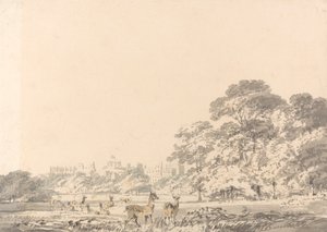 Geyikli Windsor Kalesi ve Parkı by Joseph Mallord William Turner