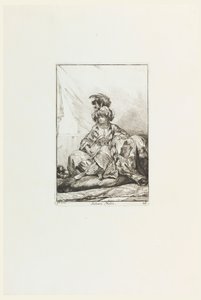 Sultane Noire (Siyah Sultana), Caravanne du Sultan à la Mecque serisinden 28 numaralı levha (Sultan