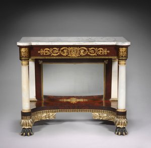 İskele Masası, c. 1829-1835. by Joseph Meeks and Sons