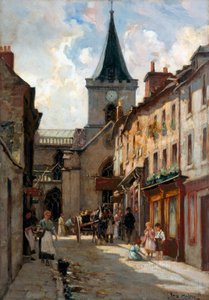 Kirkgate'den St John's Kirk, 1908 dolayları (tuval üzerine yağlı boya)