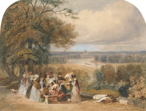 Richmond Hill'de Bir Piknik by Joseph Murray Ince