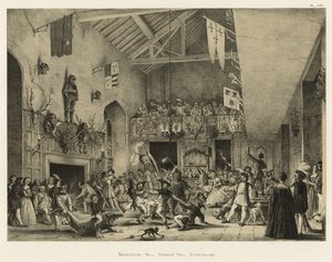 Banqueting Hall, Haddon Hall, Derbyshire 