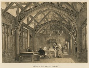 Ziyafet Salonu, Bramhall, Cheshire by Joseph Nash