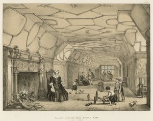 Hall, Knowle, Kent üzerinde Galeri