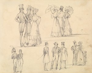 Koruma Alanında Kadın ve Erkek Grupları by Joseph Nash