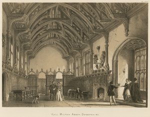Salon, Milton Manastırı, Dorsetshire