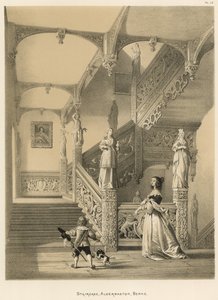 Staircase, Aldermaston, Berks 