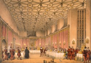Oda, Hampton Mahkemesi, pub. 1838. by Joseph Nash