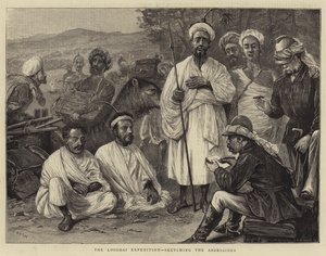 Looshai Seferi, Aborjinlerin taslağını çiziyor
