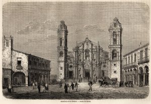 Havana Katedrali, Küba, Navlet tarafından 1859