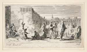 Le Bivouac (Kamp) by Joseph Parrocel