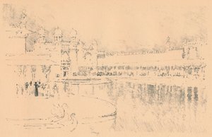 Otomatik Taş Baskı, J. Pennell, c1877-1898, 1898