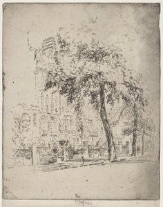 Büyük Ağaç, Cheyne Yürüyüşü by Joseph Pennell