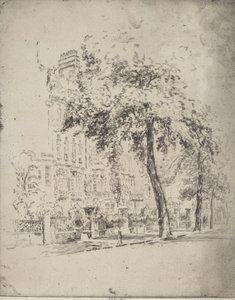 Büyük Ağaç, Cheyne Yürüyüşü, 1906. by Joseph Pennell
