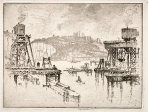Dover İskelesi Binası by Joseph Pennell