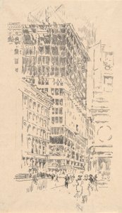 Binayı İnşa Etmek, Iconophile Club Koleksiyonunda 8. by Joseph Pennell