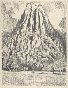 Payandalar, Yosemite by Joseph Pennell