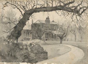 Chelsea Rektörlüğü by Joseph Pennell