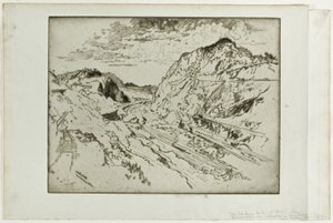 Yılan Kesimi, Panama by Joseph Pennell