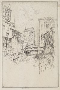 Kırk İkinci Sokak by Joseph Pennell