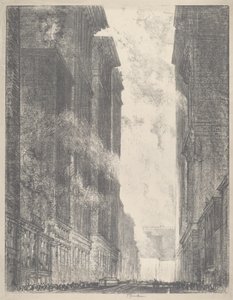 Dördüncü Cadde by Joseph Pennell