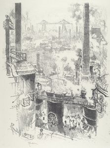Fırınların Tepelerinden by Joseph Pennell