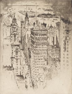 Altın Korniş, No.II, 1915. by Joseph Pennell