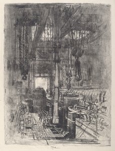 Silah Çukuru, No.II, 1917. by Joseph Pennell