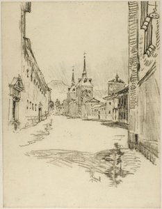 Sokakları Geniş ve Sessiz by Joseph Pennell