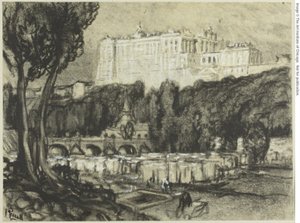 Madrid: Saray by Joseph Pennell
