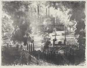 Mühimmat Nehri by Joseph Pennell