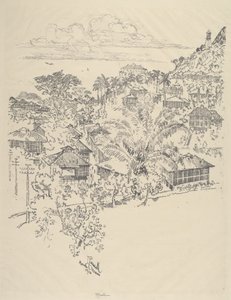 Resmi Ancon, 1912. by Joseph Pennell