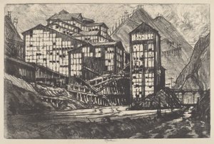Yaşlı Milyon Göz by Joseph Pennell