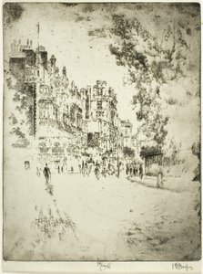 Park şeridi by Joseph Pennell