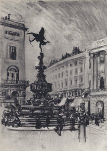 Piccadilly Sirki by Joseph Pennell