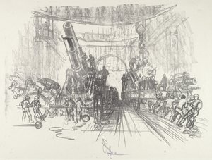 Savaşa hazır by Joseph Pennell