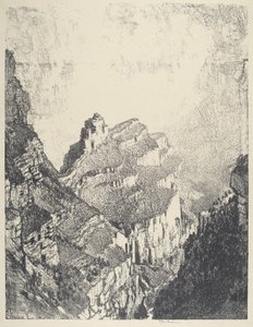 Beyaz Şehre Giden Yol, No.II by Joseph Pennell