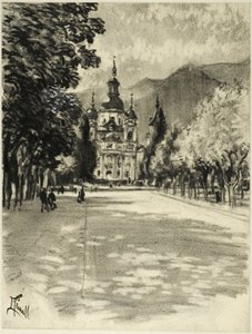 Aziz Ildefonso by Joseph Pennell